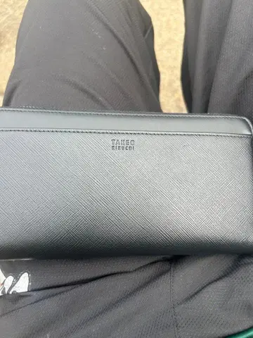 TAKEO KIKUCHI 블랙 장지갑