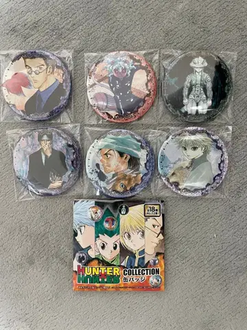 HUNTER x HUNTER 컬렉션 캔뱃지 6종
