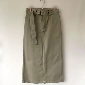 [ M ] 디키즈 치노 타이트 스커트 벨트 포함