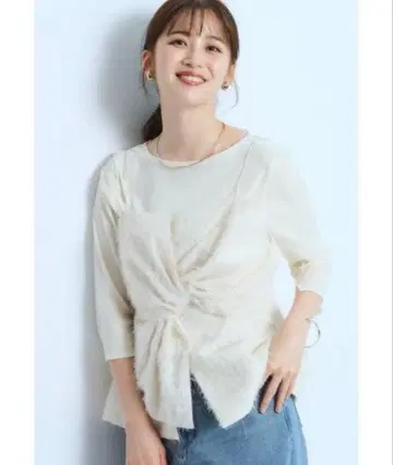 저스길리티 리본 뷔스티에 택 포함 미사용 새상품