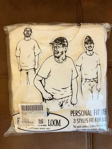 [ 새상품 ] 프룻 오브 더 룸 카네코 에이지 3팩 T셔츠 M 사이즈