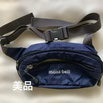 [새상품급] mont-bell 웨스트 파우치 네이비