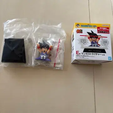 새상품 드래곤볼 제일복권 E상 만화 스트럭처 손오공 유년기