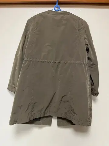 Spick and Span 카키 롱 자켓