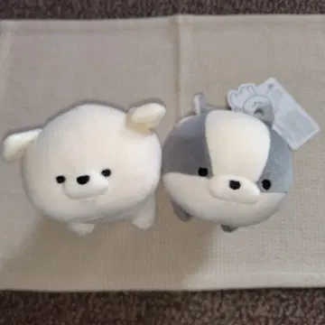 모후모후 프렌즈 친 프렌치 불독 테노리 마스코트 블루블루에