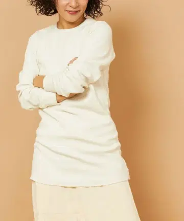 Freada 롱 써멀 튜닉 상의