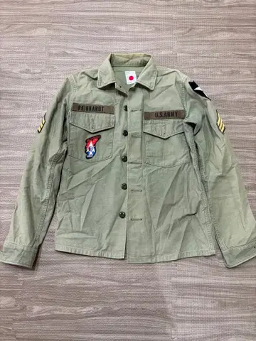 marka 마카 밀리터리 셔츠 미군 미군 도메스틱 브랜드 와펜