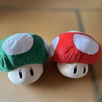 특대형 버섯 마리오 버섯 봉제 인형 세트