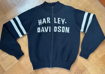 HARLEY-DAVIDSON 블랙 스웨터 M