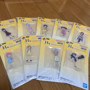 제일복권 원피스 메모리 오브 히로인즈 H상 아크릴 스탠드 9개 세트