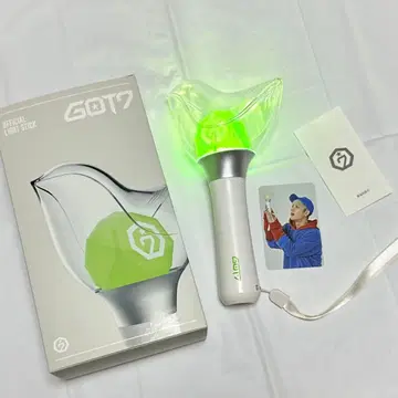 GOT7 응원봉 초창기 아가봉 잭슨 트레이딩 카드 포함