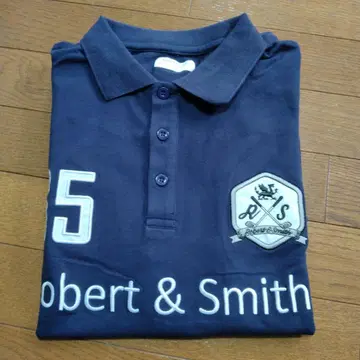 Robert & Smith 네이비 피케 셔츠 M 사이즈
