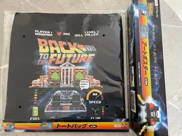 백 투 더 퓨처 토트백 포스터