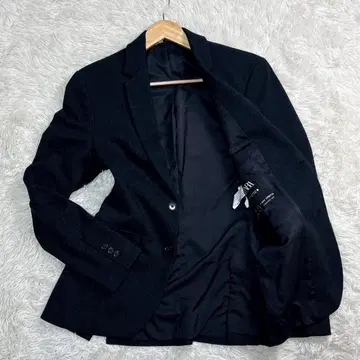 ZARA 다크 네이비 테일러드 자켓 스트레치 4way M 상당