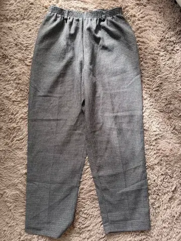 US 슬랙스 하운드투스 체크 패턴