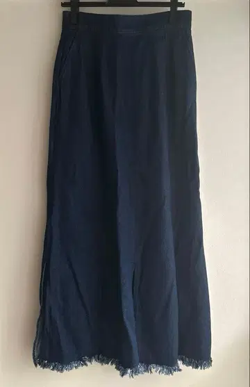 야마다야 스콧 클럽 Vin 슬릿 데님 롱 스커트 9호