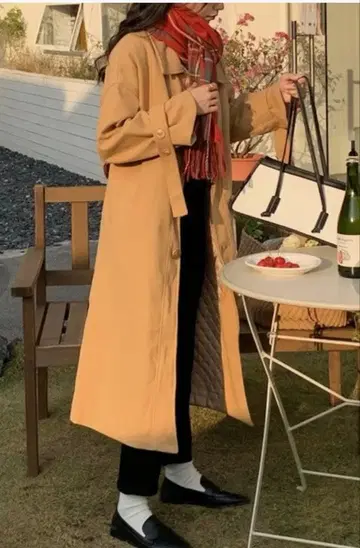 미사용 새상품 ABITOKYO 체스터 코트 롱 코트 카멜