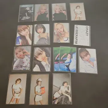 LE SSERAFIM 채원 트레이딩 카드 16장