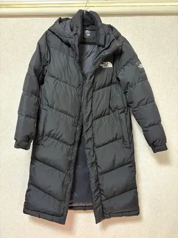 THE NORTH FACE 블랙 롱 다운 자켓