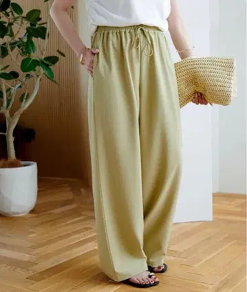 디스코트 드레이프감 이지 팬츠