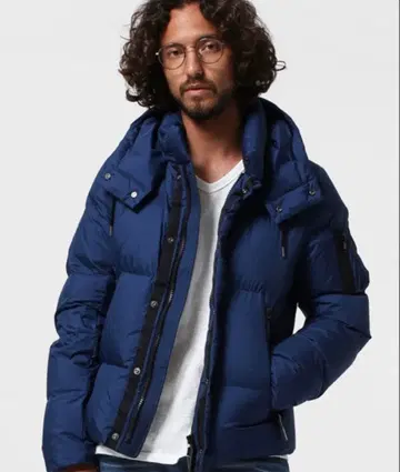 나노 유니버스 니시카와 다운 G2 자켓 로얄 블루 L 사이즈