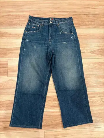 TOMMY JEANS AIDEN 와이드 레그 배기 데님 사이즈 30
