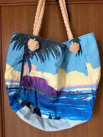 크리스티신 하와이 토트백 와이키키 다이아몬드 헤드 택 포함