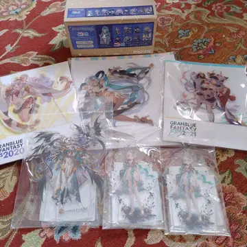 그랑블루 판타지 아크릴 스탠드 세트 묶음 판매