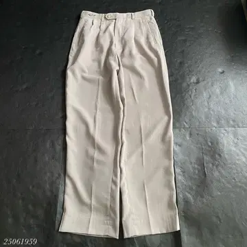 US 구제 의류 GREG NORMAN 슬랙스 투 턱 베이지