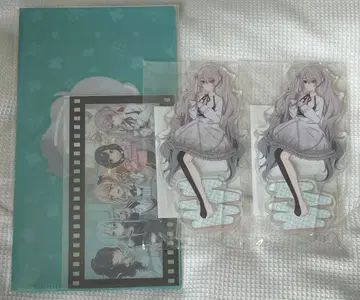 하피콜레 아크릴 스탠드 티켓 홀더 & 필름풍 카드 하츠네 미쿠