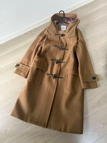 nano universe 카멜 더플 코트