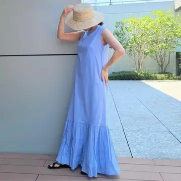 MARIHA 드리밍 뷰티 드레스 슬리브리스