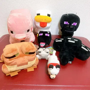 Minecraft 마인크래프트 봉제 인형 세트