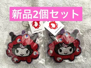 먀쿠먀쿠 쿠로미 키라키라 키링 새상품 2개 세트 간사이 만박