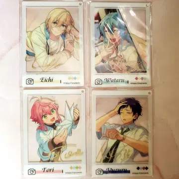 앙스타 fine 만남 폴라로이드풍 아크릴 키링 세트