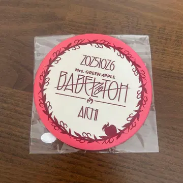 [ 미세스 ] 바벨탑 나고야 공연 특전 캔뱃지 새상품