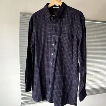 엔지니어드 가먼츠 버튼 다운 체크 코튼 셔츠 플란넬 셔츠