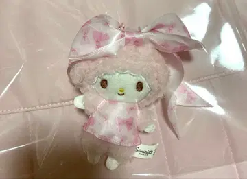 마이멜로디 시크릿 마스코트 키링 리본 공주 피아노