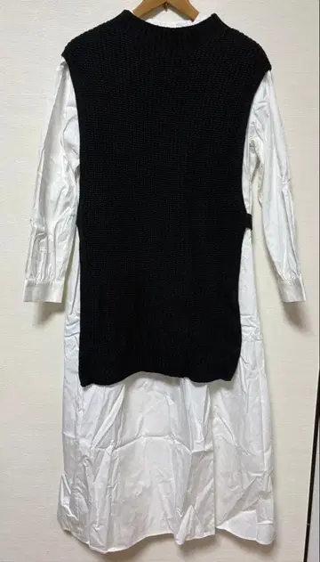 [ 새상품 택 포함 ] 빔즈 비밍 베스트 포함 긴팔 롱 원피스 S 사이즈