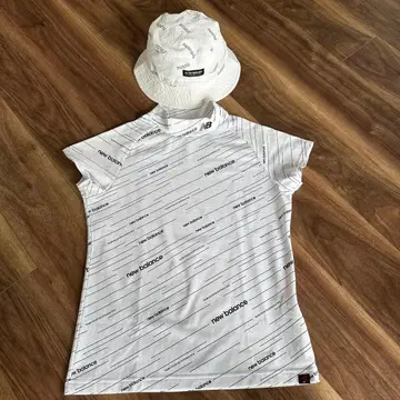 뉴발란스 여성용 셔츠와 버킷 햇 세트