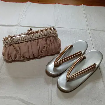 베이지 화양용 백 조리