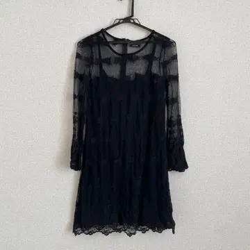 EMODA 블랙 레이스 원피스 F