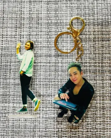 아크릴 키링, 아크릴 스탠드 장근석 세트