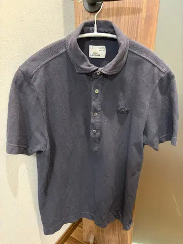 LACOSTE 빈티지 워시 피케 셔츠 사이즈 2