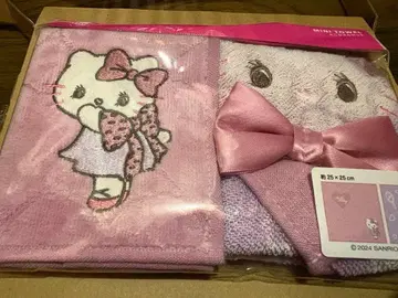 USJ 헬로키티 핸드 타월 세트