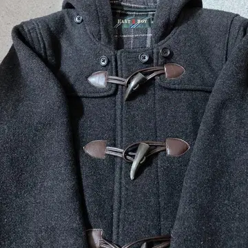 East Boy 더플 코트 짙은 그레이 9호