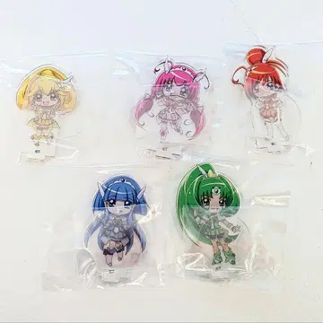 프리큐어 프리티 스토어 한정판 포인트 아크릴 스탠드 스마일 프리큐어