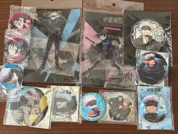 주술회전 고죠 마키 캔뱃지 아크릴 스탠드