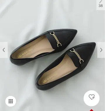 시착만 한 MADE IN JAPAN 푸치 체인 플랫슈즈