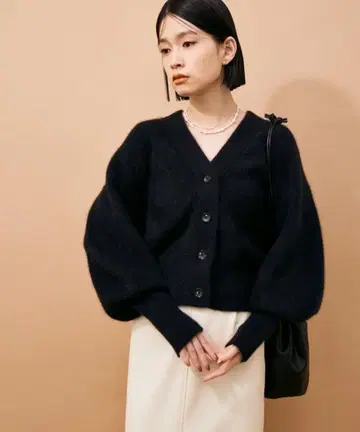 새상품급 아담 로페 FOX 울 가디건